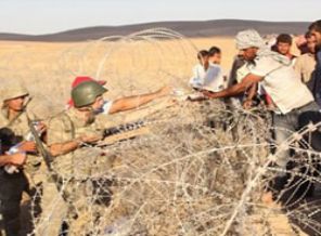 Kızılay'dan Suriyelilere sınırötesi yardım