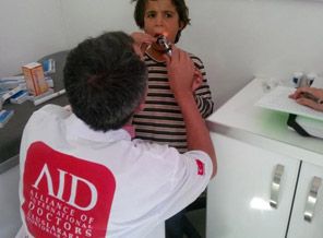 AID sağlık ekibi Suruç'ta AID sağlık ekibi Suruç'ta