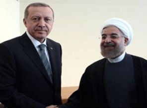 Cumhurbaşkanı Erdoğan Ruhani ile görüştü