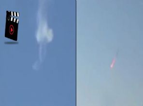 İsrail'in Suriye uçağını Patriot'la vurduğu an