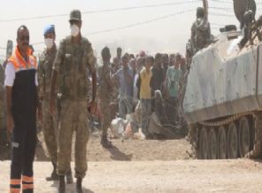 Sınırda patlama: 3 çocuk yaralandı