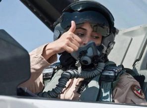 İşte IŞİD’i vuran kadın pilot