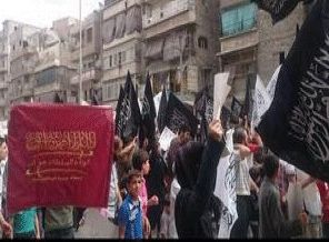 ABD Saldırıları Halep'te Protesto Edildi