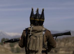 Polis noktasına roketli saldırı