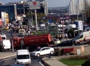 Metroda inanılmaz kaza