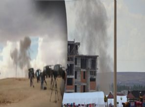 Suruç'ta ardarda iki patlama