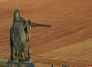 Sınırın Türkiye tarafına havan mermisi düştü!