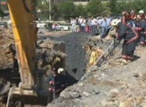 Ümraniye'de göçük! 1 ölü