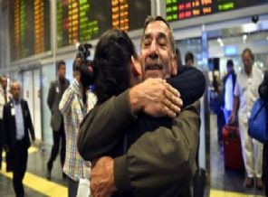 396 işçi Türkiye'ye getirildi