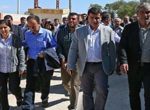 Demirtaş sınır bölgesinde