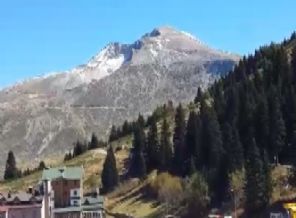 Uludağ'da yılın ilk karı yağdı