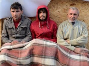 O rezidansın işçileri eylem yaptı