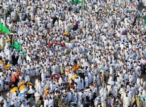 3 milyon Müslüman'ın sevinci