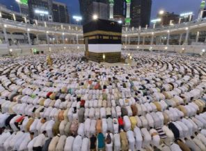 Kabe'de büyük coşku