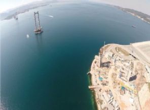 Yükseklikleri 120 metreyi aştı