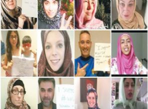 Başörtüsü takıp bunu yaptılar!