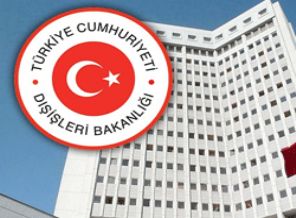 Dışişleri Bakanlığı'ndan tepki