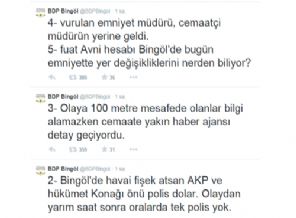 BDP Bingöl, bildiklerini açıklamalıdır!