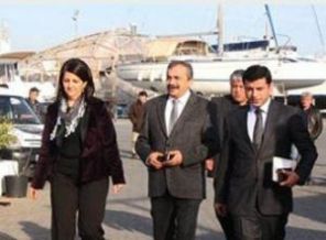 HDP heyetinden sürpriz ziyaret