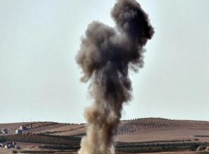 Kobani'yi kara bulutlar kapladı