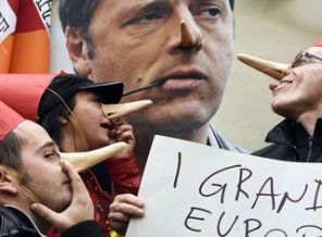 İtalya'da öğrenciler isyanda