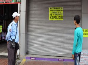 Kaymakamlık o dükkanları kapattı