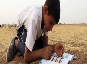 Suriye sınırındaki küçük çoban yürek burktu