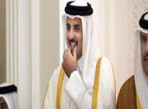 Katar Emiri Kral Abdullah'la görüştü