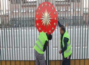 Yeni binaya Cumhurbaşkanlığı forsu kondu