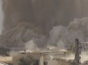 İslami Cephe bomba yağdırdı! (Video)