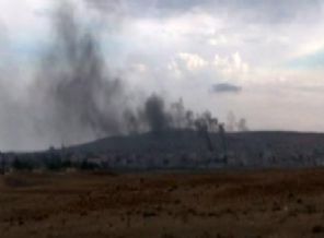 Sınıra top mermisi düştü