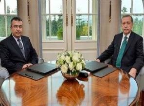 Erdoğan Lekesiz'i kabul etti