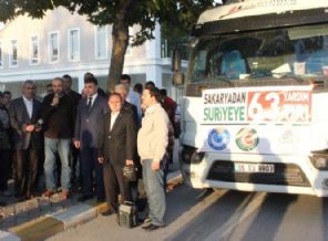 Suriye'ye yardımlar sürüyor