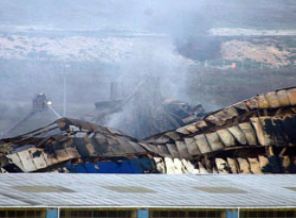 Halkalı'daki yangın kontrol altına alındı