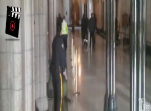 Kanada parlamentosunda çatışma