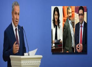Arınç'tan HDP heyetine uyarı gibi sözler