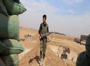 Türkmen kasabası Karatepe'de yeni mevziler kuruldu