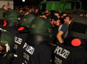 Berlin'de Kobani yürüyüşü