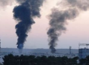 IŞİD'in topu Türkiye'ye düştü