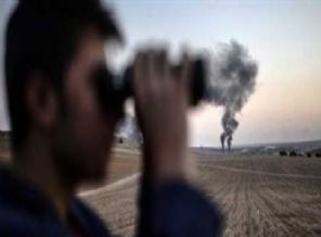 Kobani'de IŞİD hedeflerine bomba