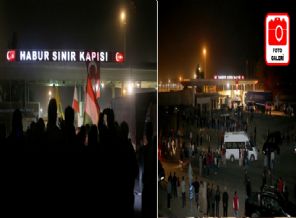 Peşmergeye Habur'da karşılama