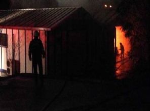 Üniversitede yangın