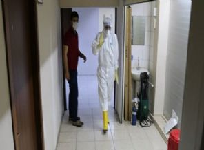 Hatay'da 'sarı toz' alarmı