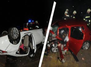 Otobanda feci kaza: 4 ölü, 4 yaralı