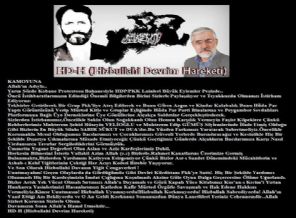 Hizbullah adına yayılan korsan bildiri