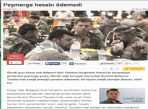 Hürriyet’in “Peşmerge” haberine dava açılıyor