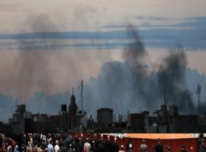 Bingazi'nin girişleri Hafter'in kontrolünde