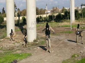 IŞİD mensupları talimde!