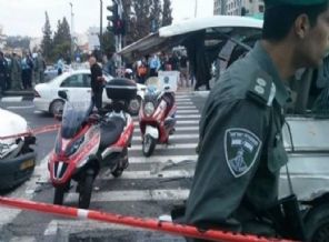 Arabasını İsraillilerin üstüne sürdü