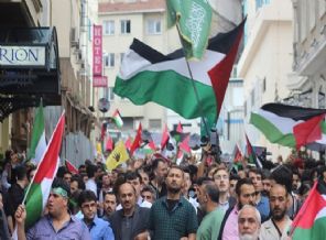 İstanbul'da Mescid-i Aksa yürüyüşü